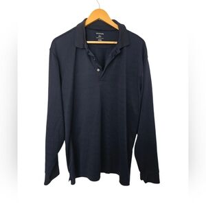 George Dark Blue Men's Polo Shirt Size Large